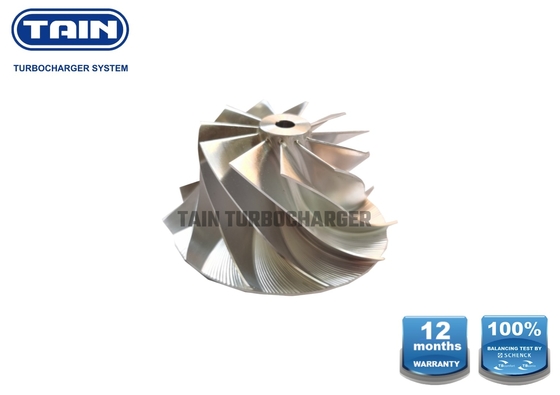 Mejora de la rueda del compresor de Turbo del billete de GT22 44.5m m para BMW X5 3.0D/530 730D