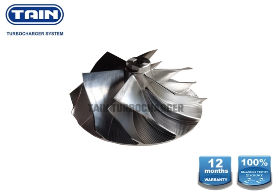 Mejora 11blade de la rueda del compresor de Turbo del billete de K04 66m m para Audi Seat Leon 2.0L