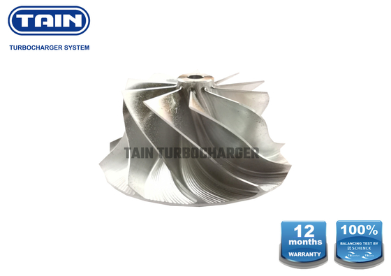mejora KP39 46m m/48.6m m de la rueda del compresor de Turbo del billete 10blade 35.5m m para Ford Focus/Mondeo