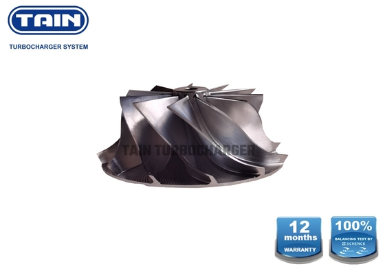Mejora GT20 65m m/69.7m m de la rueda del compresor de Turbo del billete 50.2m m cuchilla 6 x 6
